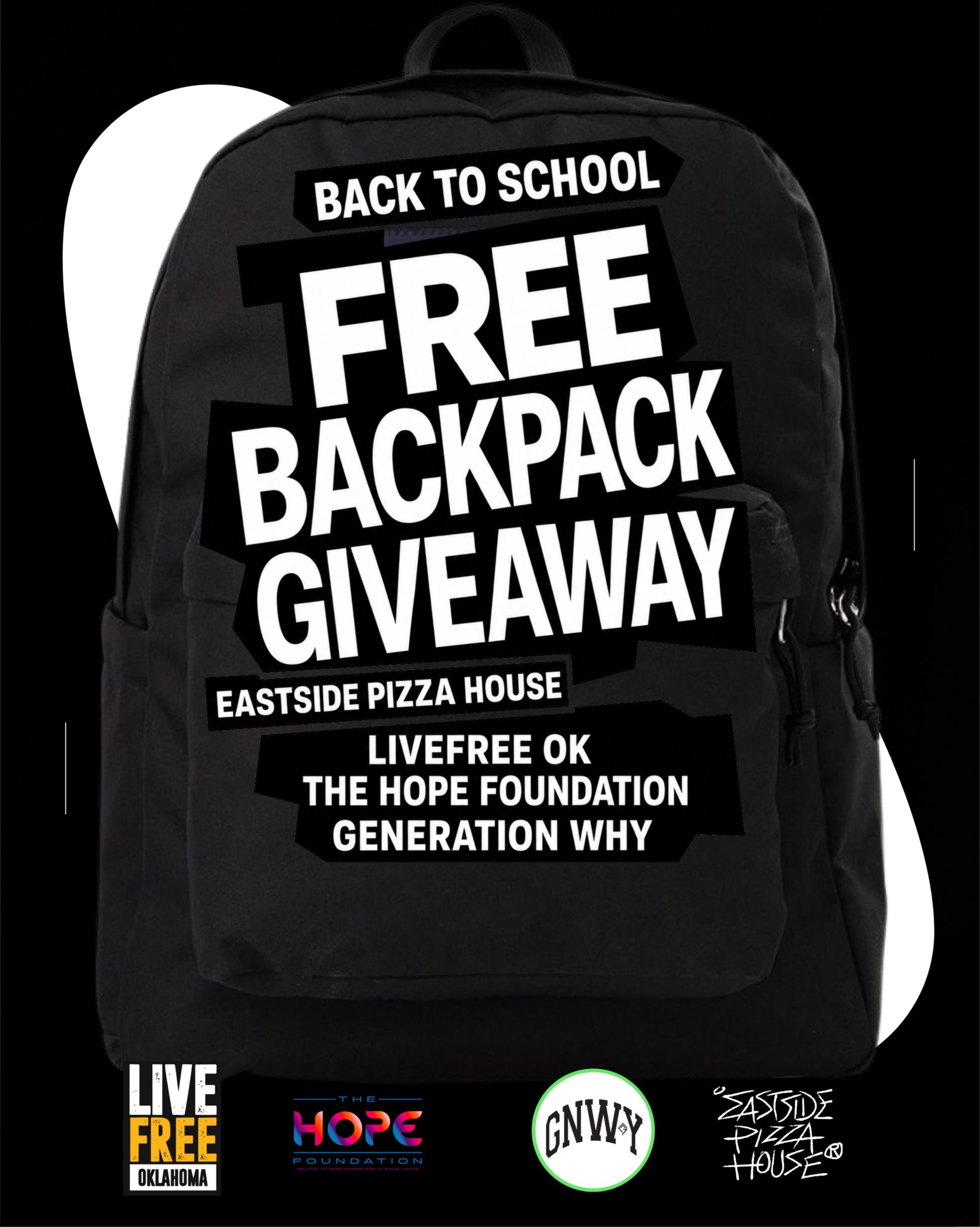 LIVE FREE Oklahoma free backpack giveaway for students